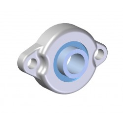 Supporto flangiato 10 mm